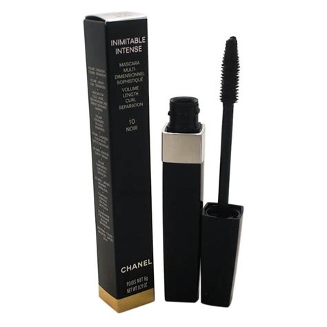 chanel inimitable intense mascara black|Chanel mascara volume 10.